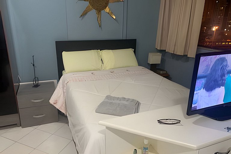 Loft conforto com praça na frente !