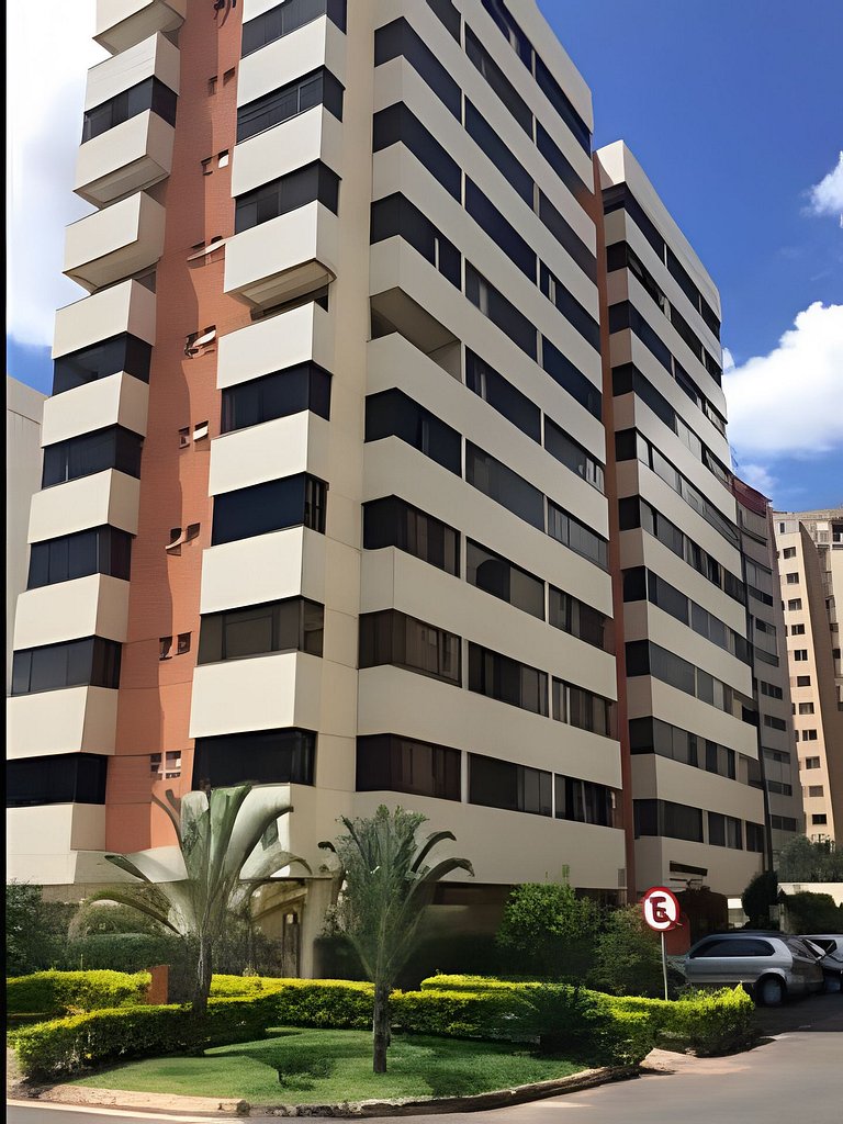 Loft conforto com praça na frente !