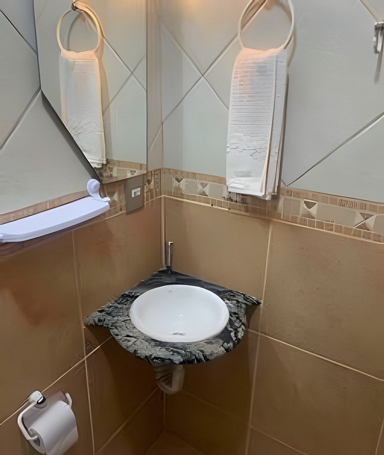 Suíte master . WC e closet !
